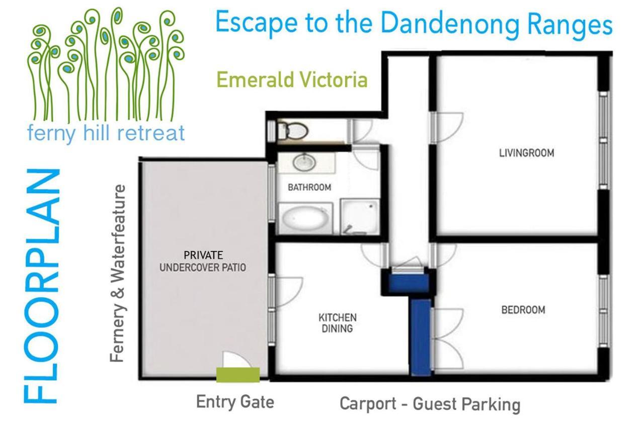 Ferny Hill Retreat, Emerald Victoria Buitenkant foto